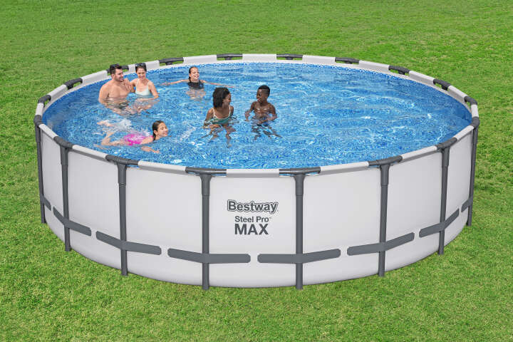 Bestway Steel Pro MAX™ Frame Pool Komplett-Set ClickConnect